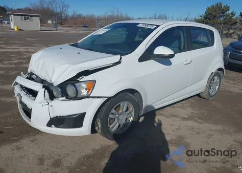 2012 Chevrolet Sonic 2Ls из США, поврежденный, VIN 1G1JA6SH6C4141426